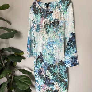 H&M Long Sleeve Floral Dress - Small